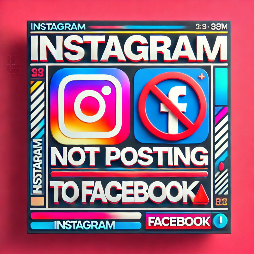 Instagram not posting to Facebook