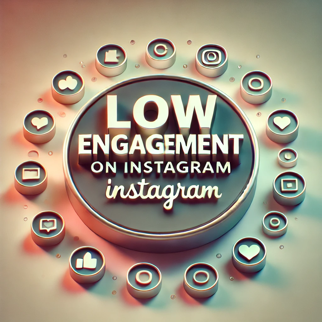 low engagement on instagram