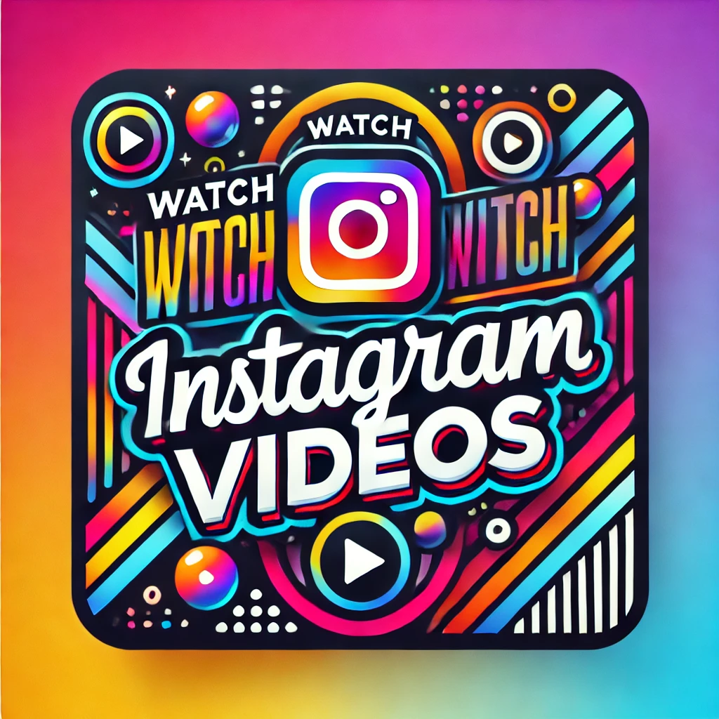 regarder des vidéos d'instagram